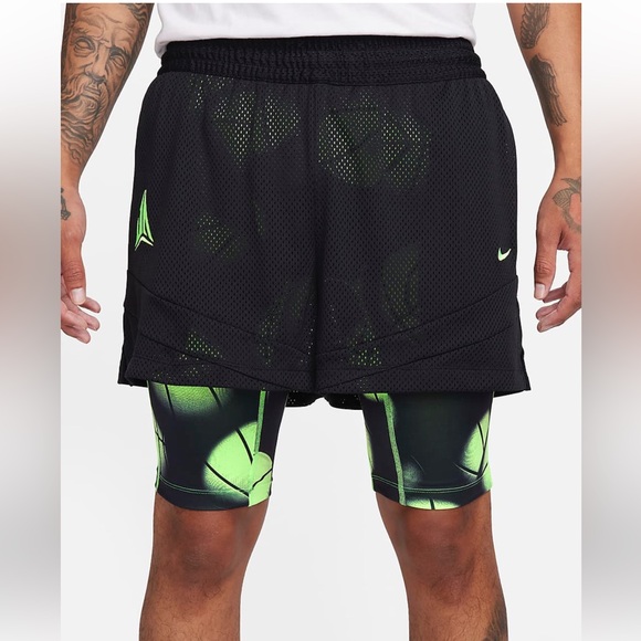 Ja Morant Men’s Dri-FIT 2-in-1 Basketball Shorts. - Picture 3 of 11